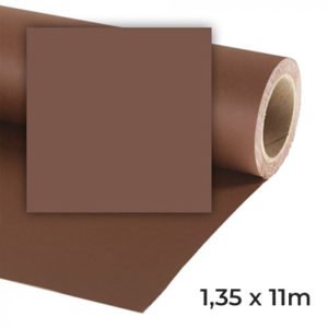 Fondo papel Colorama 1,35 x 11m Peat Brown 80