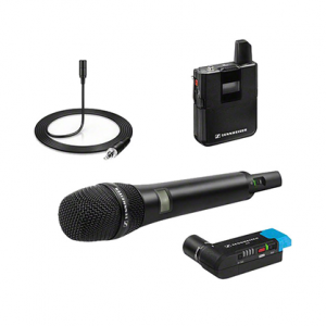 Sistema inalámbrico con micrófono de mano y corbata Sennheiser AVX-Combo