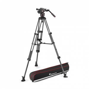 Kit Manfrotto Tripode fibra de carbono Twin MC + Rótula Nitrotech 608 + Bolso