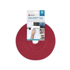Cinta Velcro OneWrap roja 2cmx25m