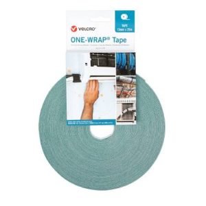 Cinta Velcro OneWrap verde 1.3cmx25m