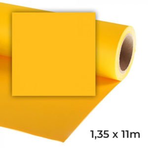 Fondo papel Savage 1,35 x 11m Deep Yellow 71