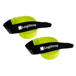 Kit 2 Correas de sujeción amarillas Velcro Logistrap 5cmx400cm