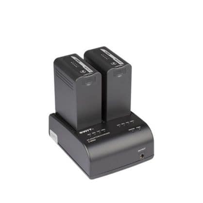 Kit Cargador y adaptador doble y 2 baterías LB-SU98 SWIT
